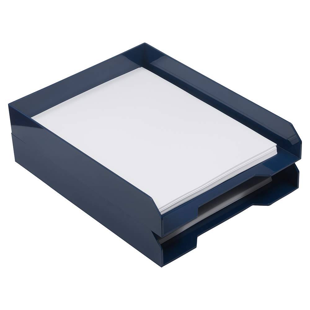 Navy-Pack of Two (2) Trays