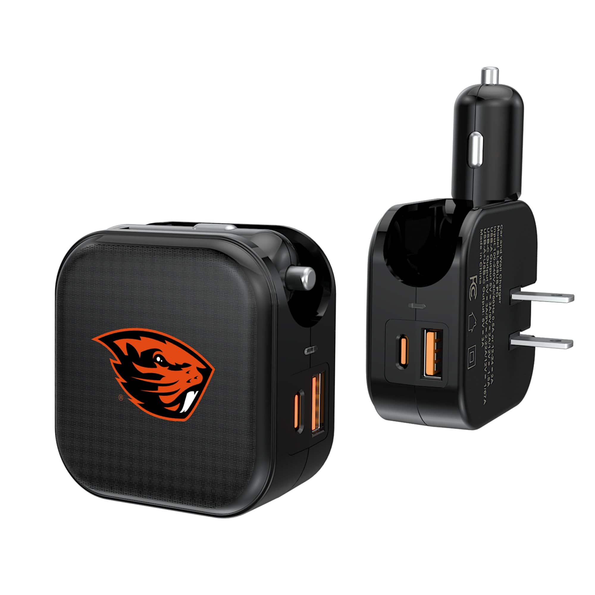 Keyscaper - Oregon State Beavers 2-in-1 USB A/C Charger - Black price history on PriceWatchPro