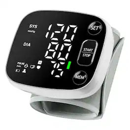 Dazzed Corner - Blood Pressure Monitors for Home Use Upper Arm, 240 Memory - White