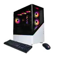 CyberPowerPC - Gamer Supreme Gaming Desktop - AMD Ryzen 7 9800X3D - 32GB Memory - NVIDIA GeForce RTX 5070 12GB - 2TB PCIe 4.0 SSD - White - Front_Zoom