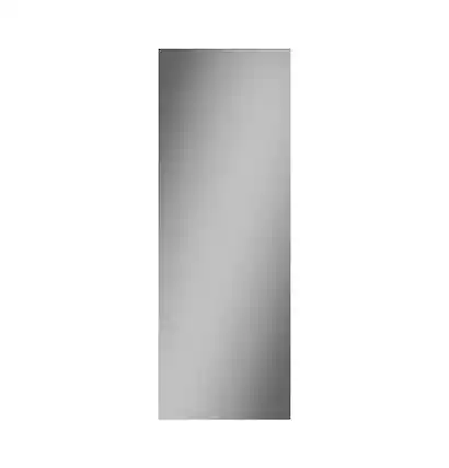 Front. Monogram - Right Side Panel for Counter-Depth French Door Bottom Freezer Refrigerator - Stainless Steel.