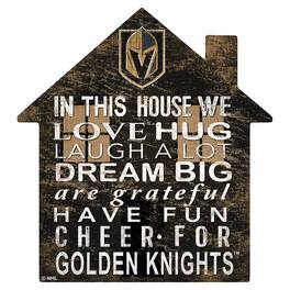 Fan Creations - Vegas Golden Knights 12'' Team House Sign - Multicolor