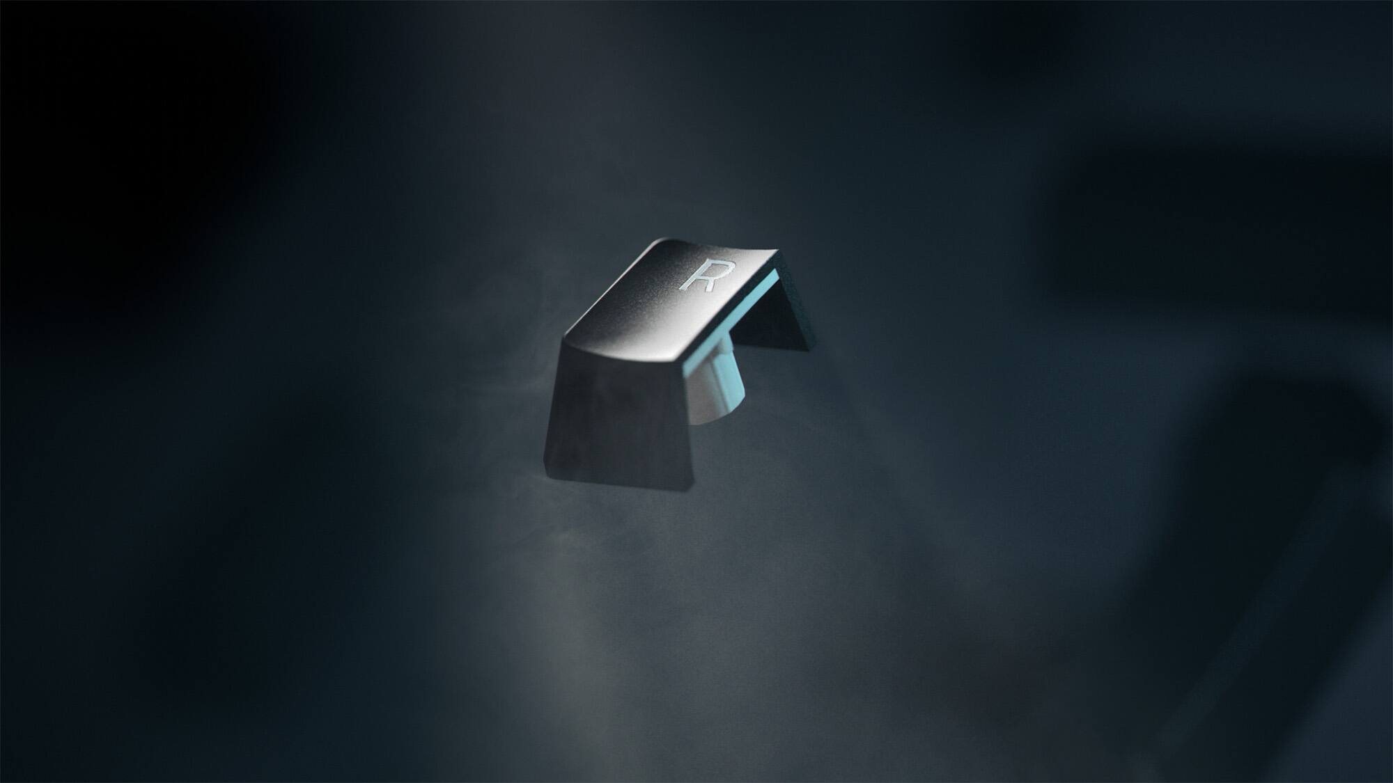 Alt View 17. Razer - Blackwidow V3 Full Size Wired Mechanical Green Clicky Tactile Switch Gaming Keyboard with Chroma RGB Backlighting - Black.