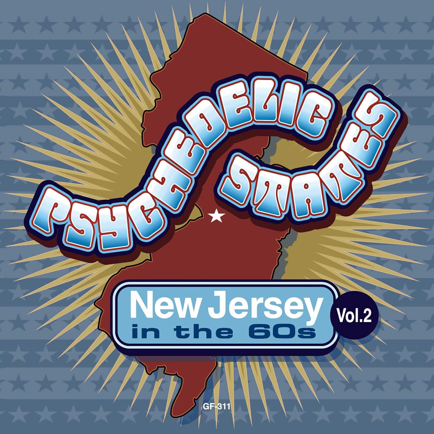Psychedelic States - Psychedelic States - New Jersey in the 60's Vol. 2  - COMPACT DISCS