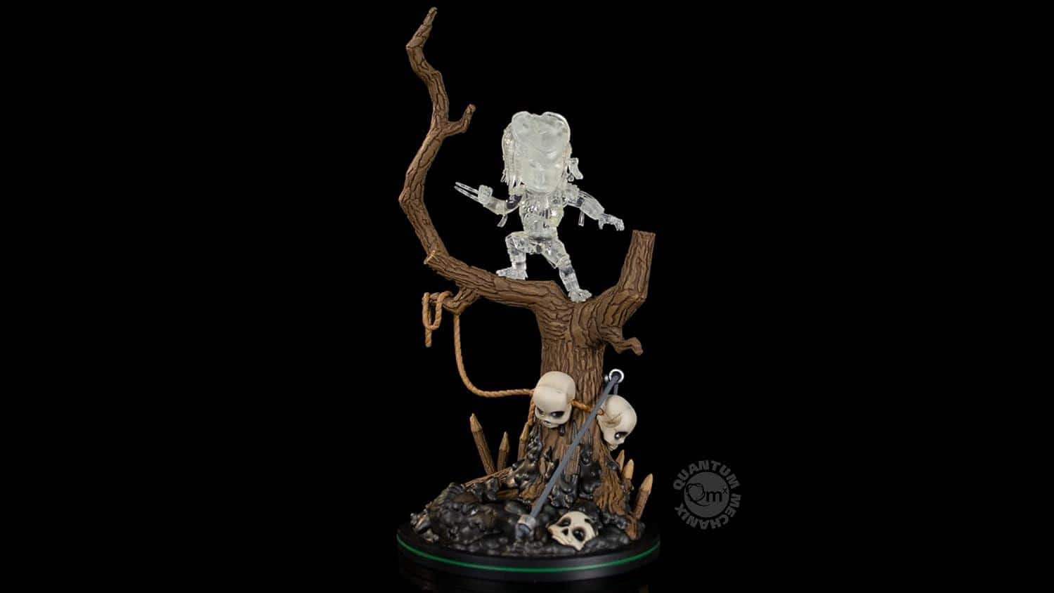 Quantum Mechanix - Predator Shiftsuit Variant Q-Fig Max Elite Figure Diorama - Brown