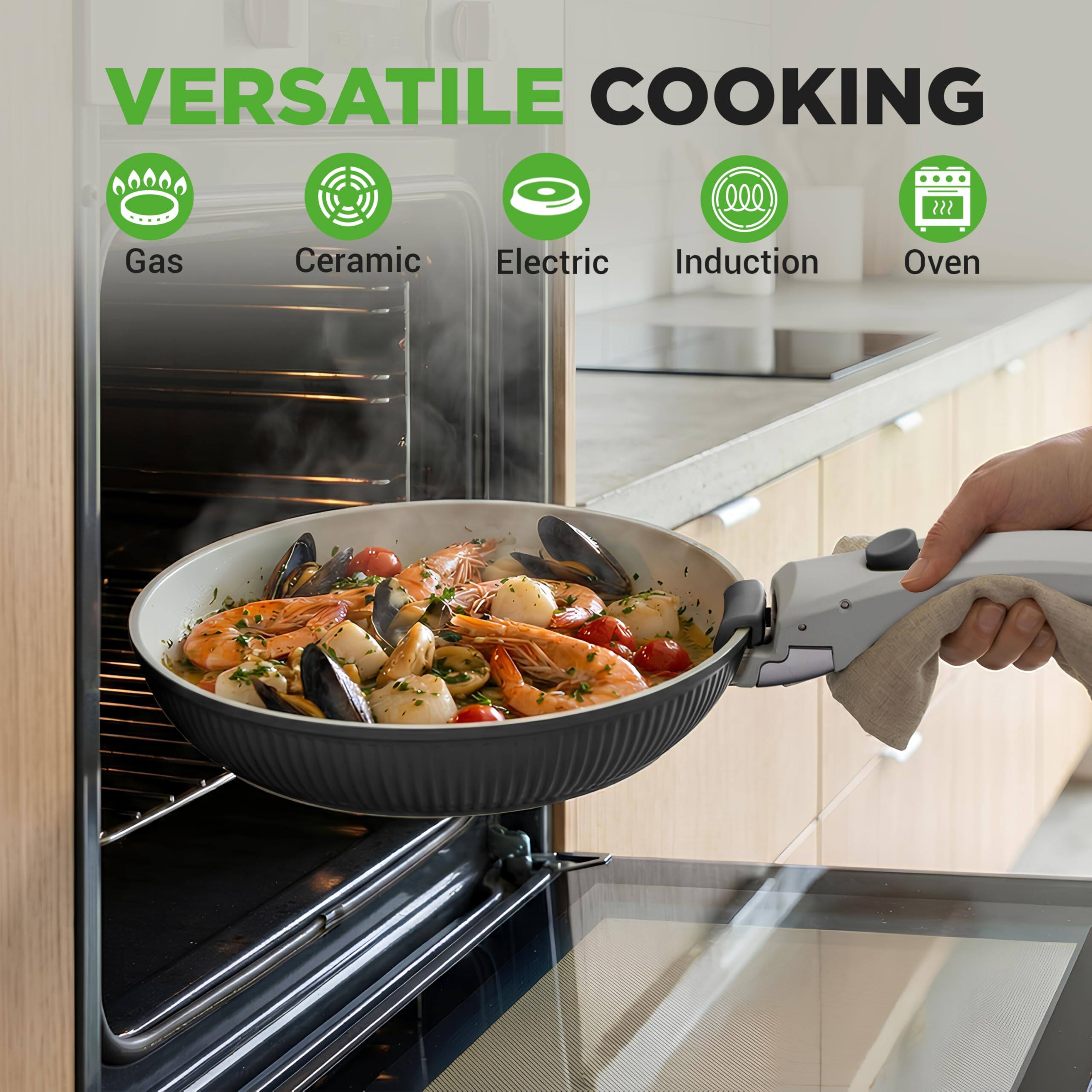 VERSATILE COOKING  
Gas  
Ceramic  
Electric  
Induction  
Oven