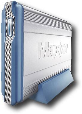 Angle Standard. Maxtor - 200GB External Hard Drive.