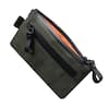Front. ALPAKA - Zip Pouch - RFID-Blocking Small Cash and Card Zip Wallet with Weatherproof Fabrics, EDC Pouch for Men Travel - Dark Green X-Pac VX21.