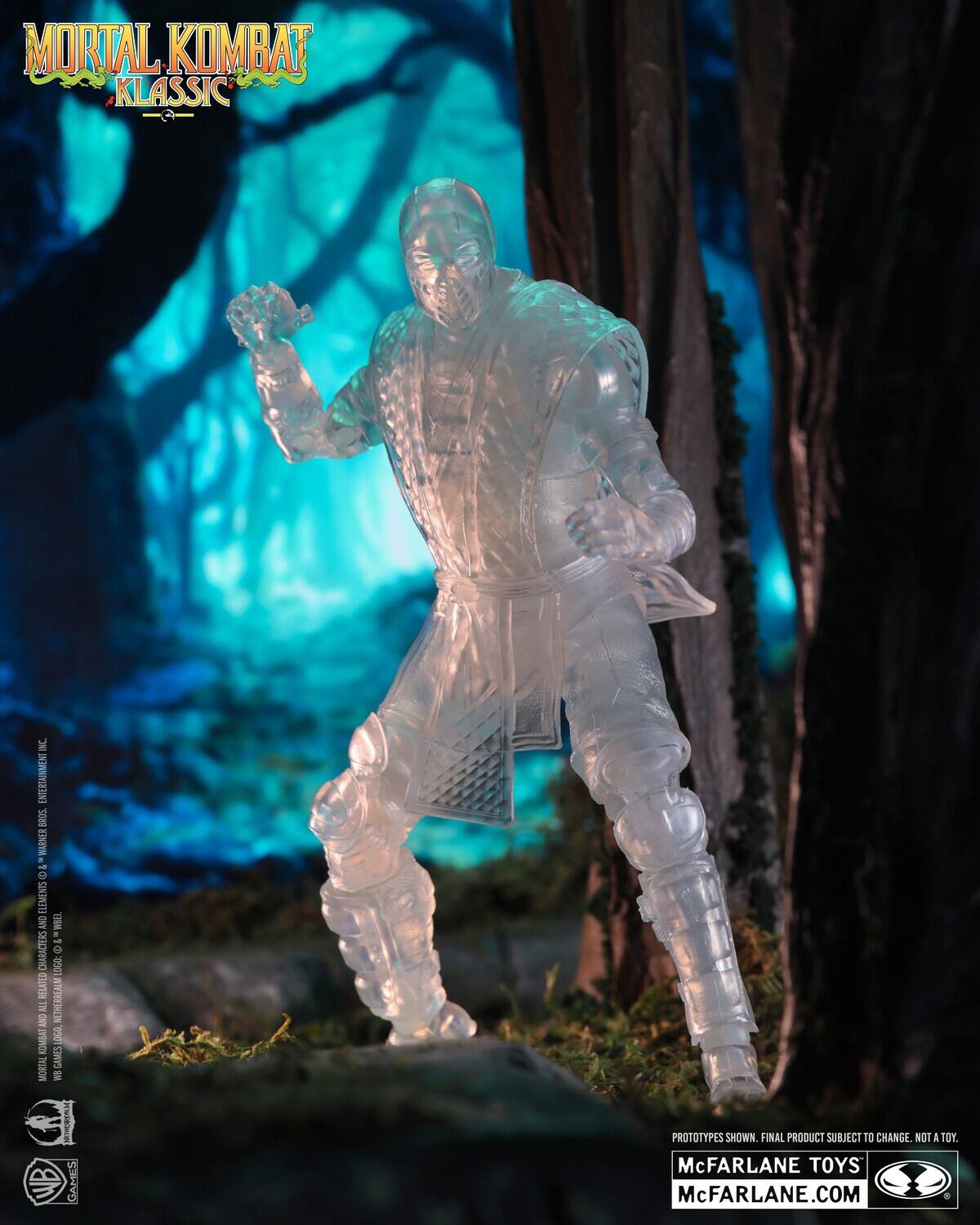 MORTAL KOMBAT KLASSIC INC ENTERTAINMENT BROS WARNER - - e ELMENTS AND 1N A 1 CHARACTERS e 0G0 RELATED ONY All NETHEARLALM KOMBAT 060 GAMES NOBLY 2 GAMES PROTOTYPES SHOWN. FINAL PRODUCT SUBJECT TO CHANGE. NOT A TOY. McFARLANE TOYS McFARLANE.COM