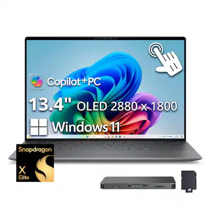 Copilot+PC 13.4" OLED 2880 x 1800 Windows 11
- Snapdragon Elite X
