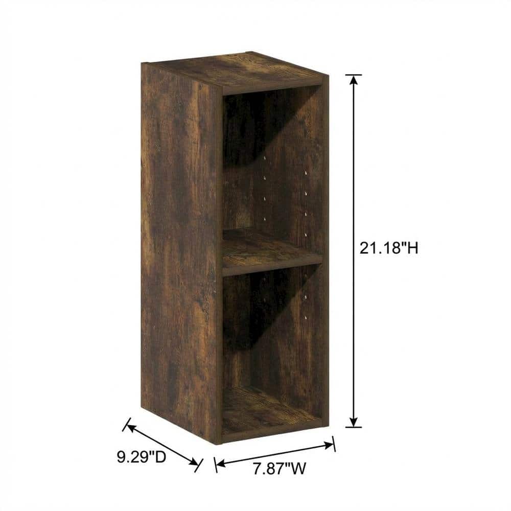 FurniFact - Laminated Engineered Wood Bookcase with Spacious Shelves for Storage - Amber Pine price history on PriceWatchPro