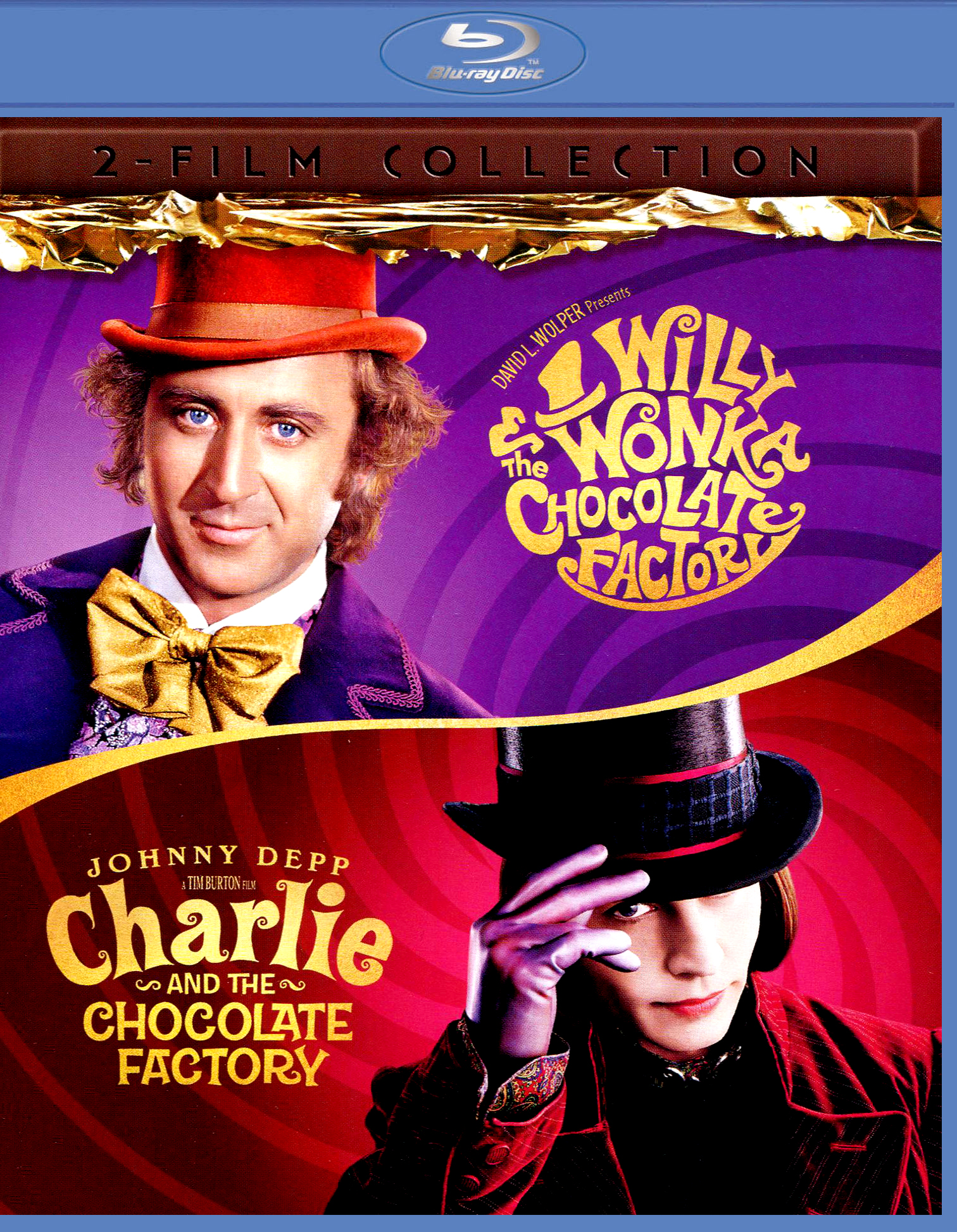 Collection　Willy　Factory　the　Factory/Charlie　2-Film　Chocolate　Best　Wonka　the　and　[Blu-ray]　Buy　and　Chocolate