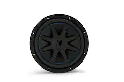 KICKER - CompVX 10" Dual-Voice-Coil 2-Ohm Subwoofer - Black - Front_Zoom