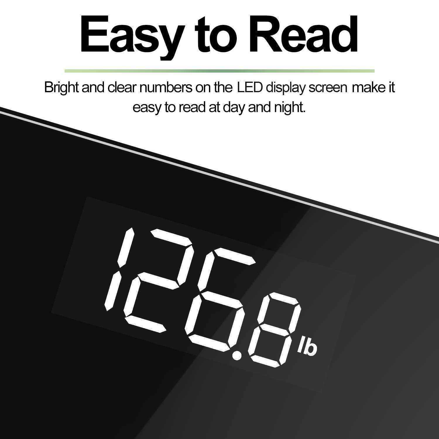 Easy to Read

Bright and clear numbers on the LED display screen make it easy to read at day and night.

126.8 lb