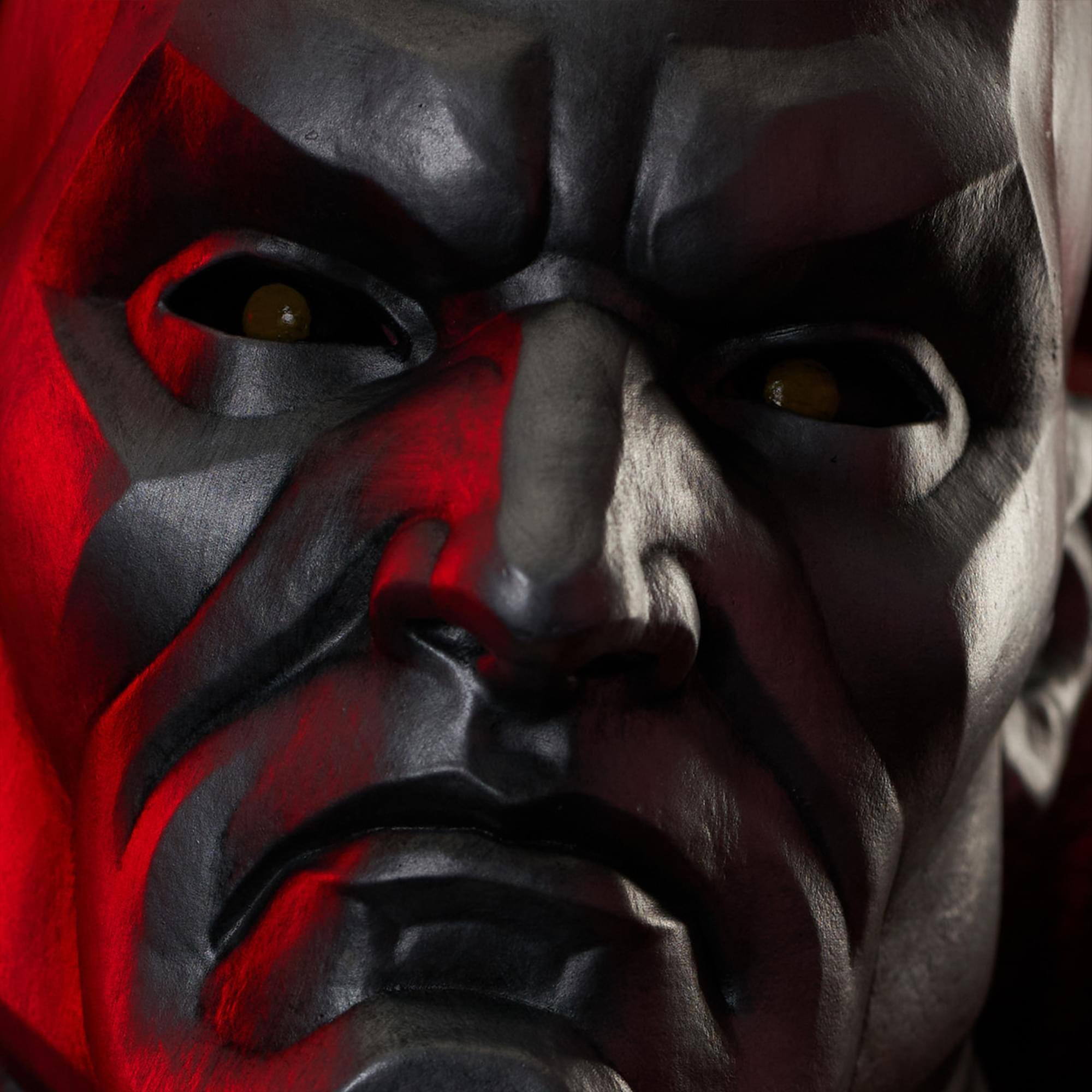 Alt View 5. G.I. Joe - GI Joe Legends Destro 10 Inch Resin Bust - Red.
