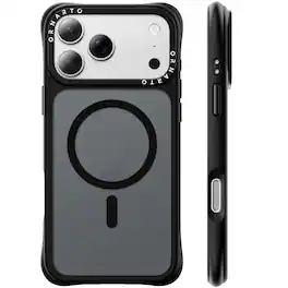 Ornarto - for iPhone 18 Pro Case 6.3", Slim Shockproof Translucent Matte Phone Case with MagSafe - Black