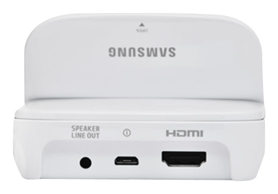  Smart Dock for Samsung Galaxy Note II Mobile Phones - White
