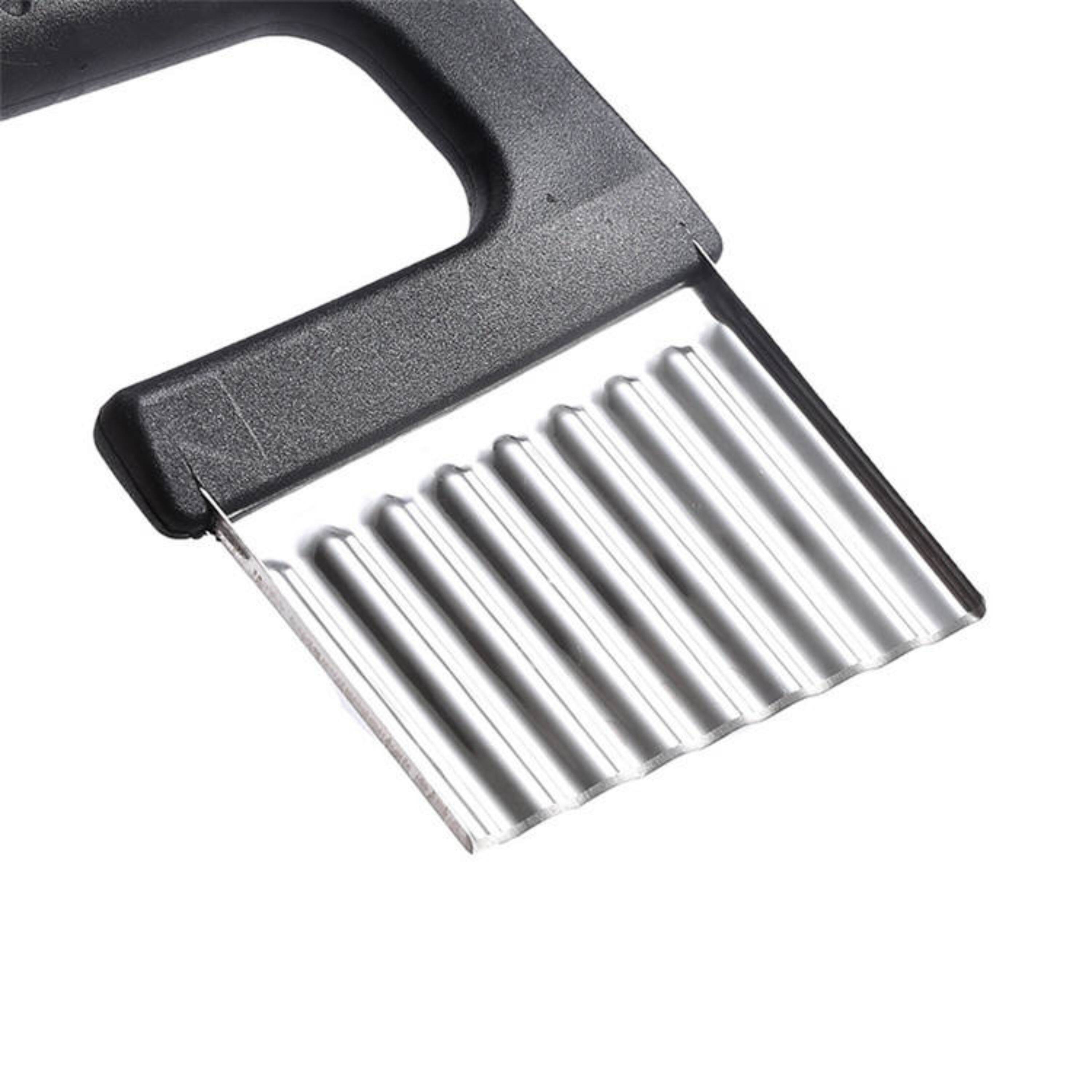 Alt View 7. Kitcheniva - Crinkle Cutter with Plastic Handle, Black, 1 Pcs.