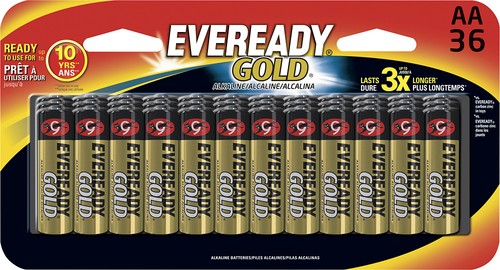  Eveready - Gold AA Batteries (36-Pack)