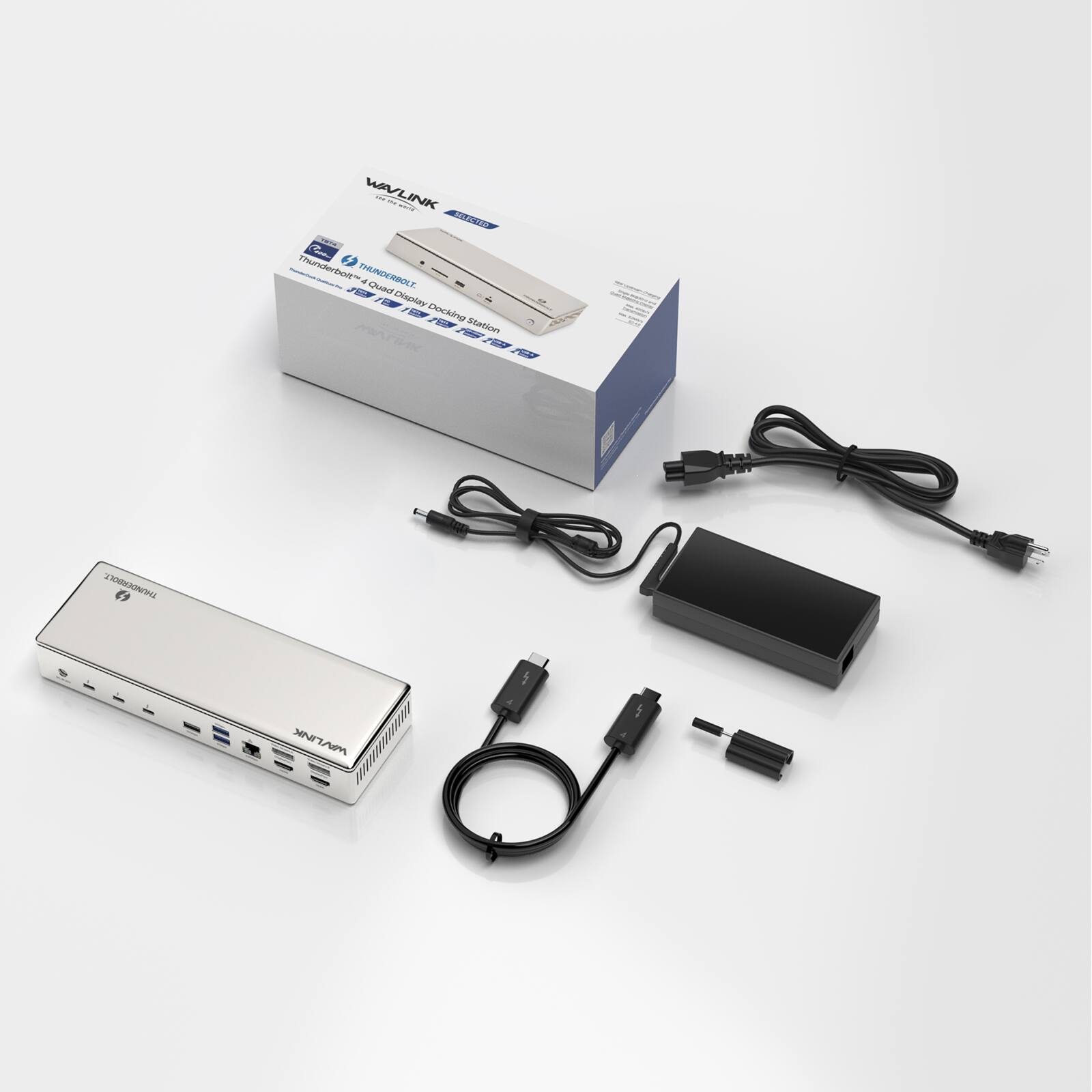 WAVLINK - SELECTED - Thunderbolt 4 Quad Display Docking Station  
Thunderbolt 4