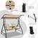 - Heavy Duty Steel Frame
- Solid S-shaped Hook
- Reinforced Bar
- Non-slip Feet