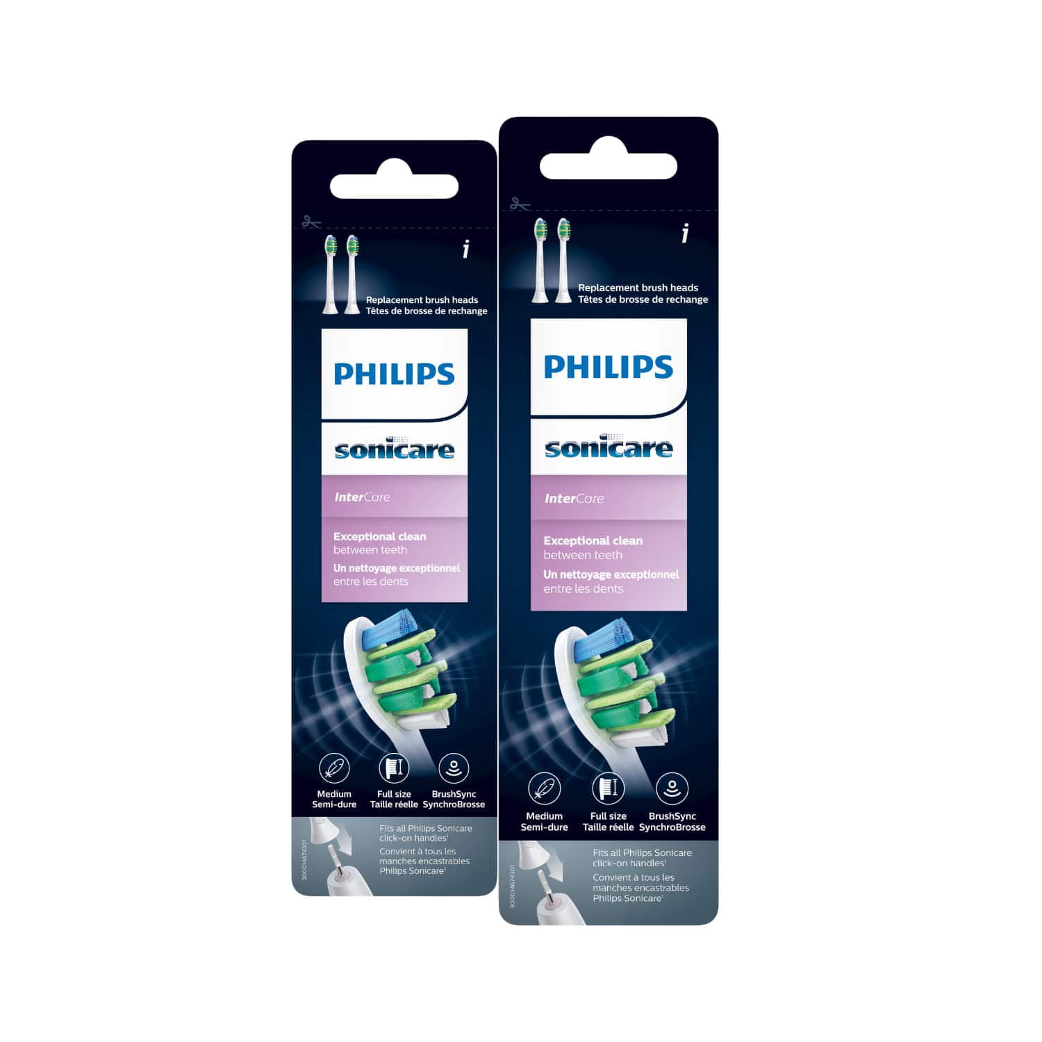 Philips - Sonicare Intercare Brush Head 4pk price history on PriceWatchPro