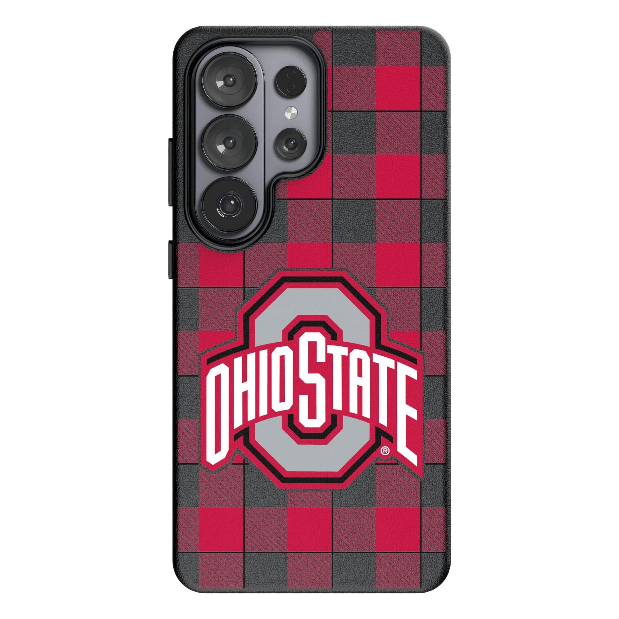 Keyscaper - NCAA - Ohio State Buckeyes Plaid Galaxy Magnetic Bump Case - S24 Plus - Black price history on PriceWatchPro