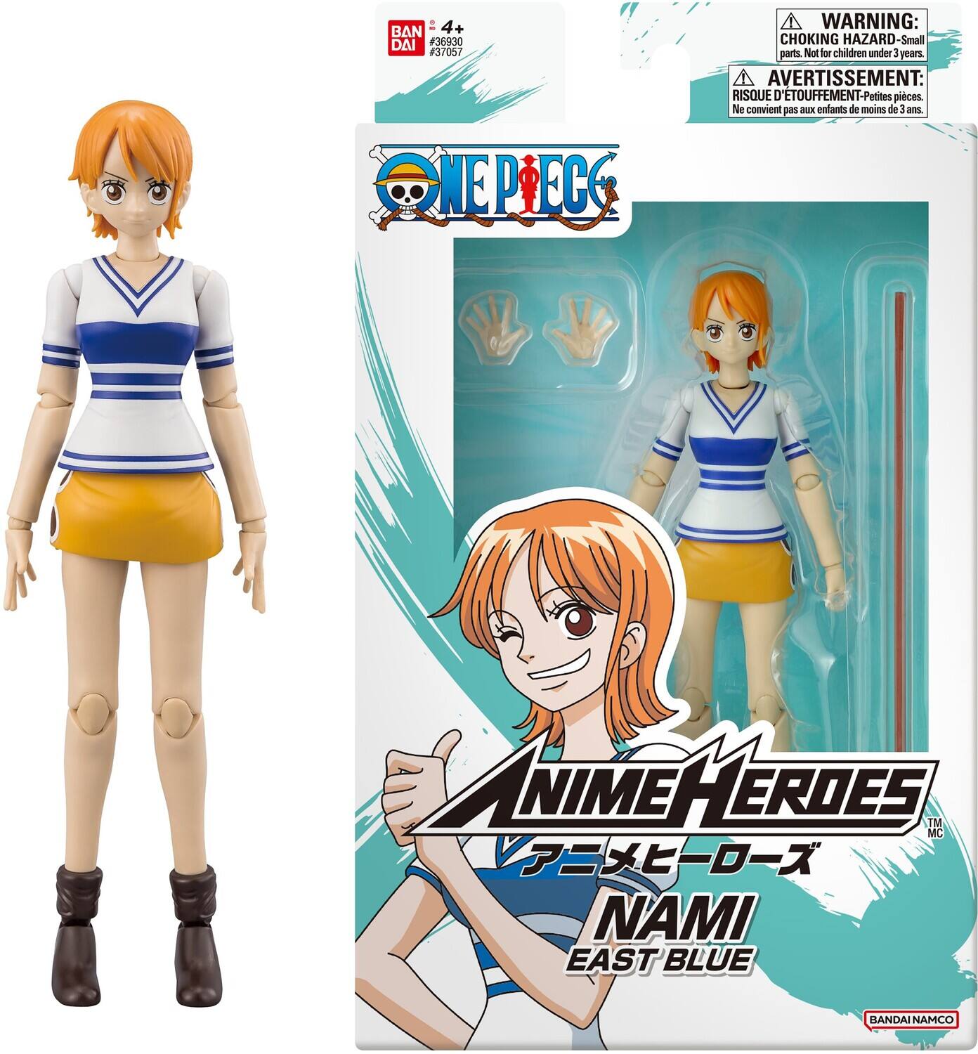 One Piece - Anime Heroes - Nami (East Blue) Action Figure - COLLECTIBLES