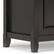 Alt View 10. Simpli Home - Amherst 72 inch Solid Wood Low TV Media Stand in Hickory Brown - Hickory Brown.