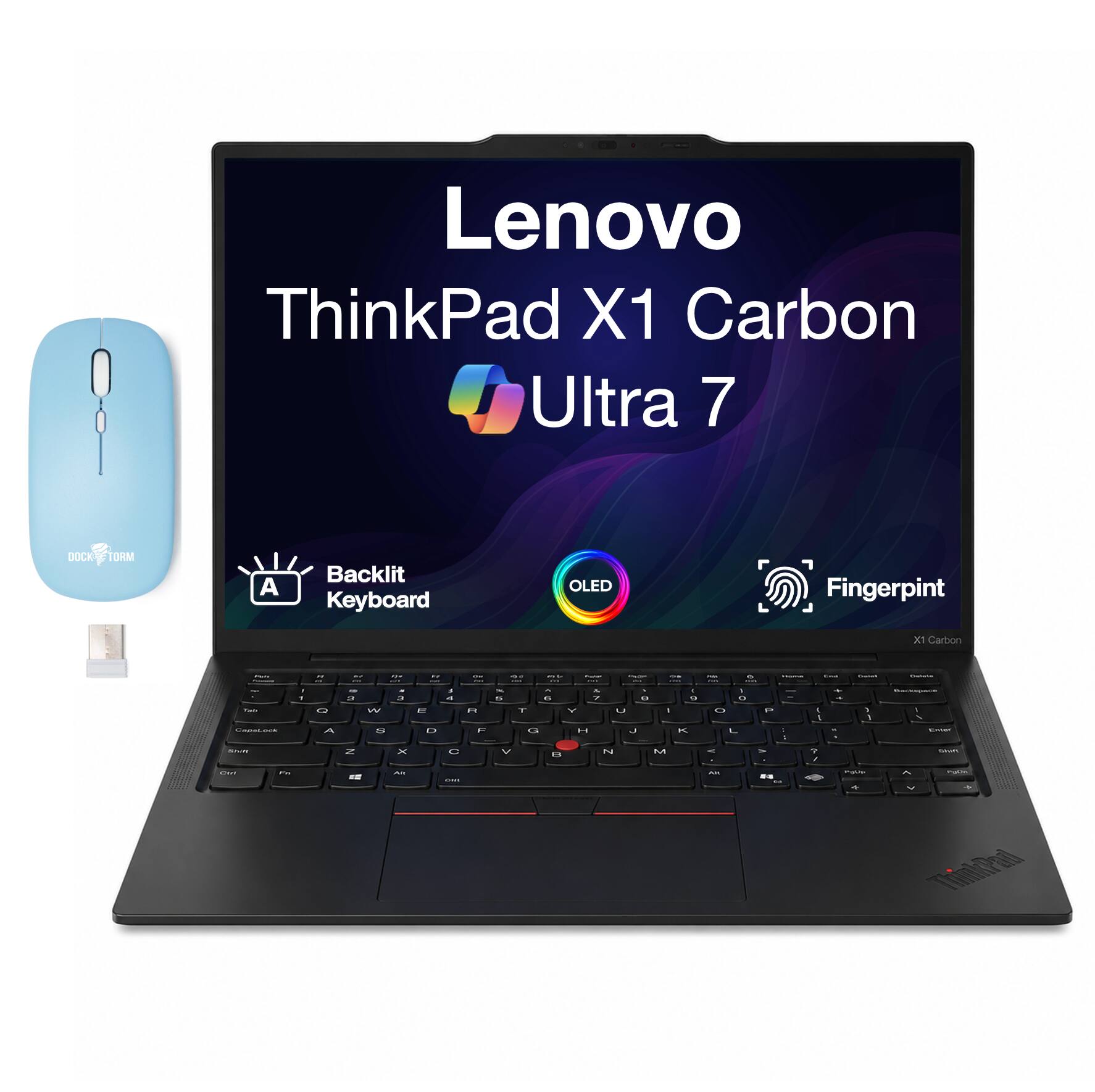 Lenovo ThinkPad X1 Carbon Ultra 7  
DOCK TORM  
Backlit Keyboard  
OLED  
Fingerprint  
XI Carbon