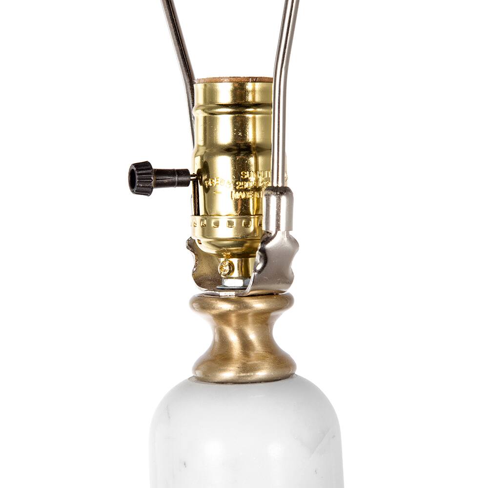 Alt View 4. Dexmalle - Dexmalle-Marble Table Lamp-White.