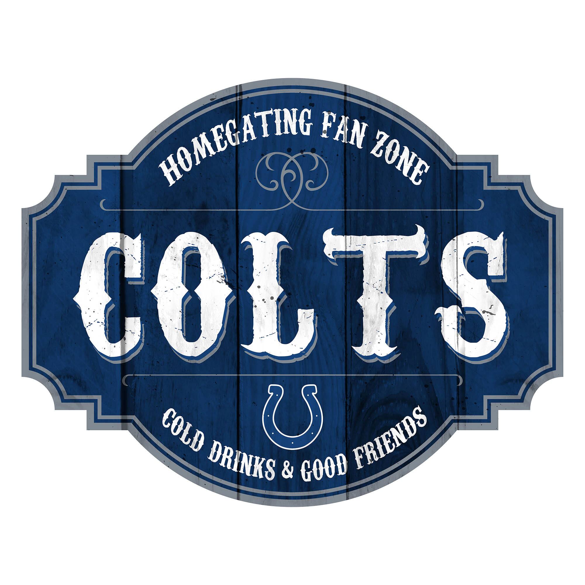 Indianapolis Colts 24'' Homegating Tavern Sign
