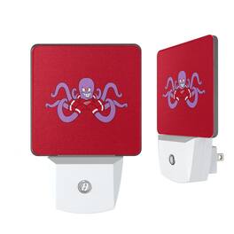 Keyscaper - Detroit Red Wings 2-Pack Solid Design Mascot Nightlight Set - White