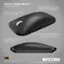 Modern Mobile Mouse Designed by Microsoft:

* Low profile design with On/Off button for worry-free transport
* Premium metal scroll wheel for ultra-smooth scrolling
* BlueTrackTM technology allows for use on nearly all surfaces
* Seamlessly connect with Bluetooth pairing
* Includes 2 AAA batteries (up to 12 months battery life)
* Designed by Microsoft
* BlueTrackTM technology does not work on clear glass or mirrored surfaces.

Note: The text on the image is already grouped and corrected.