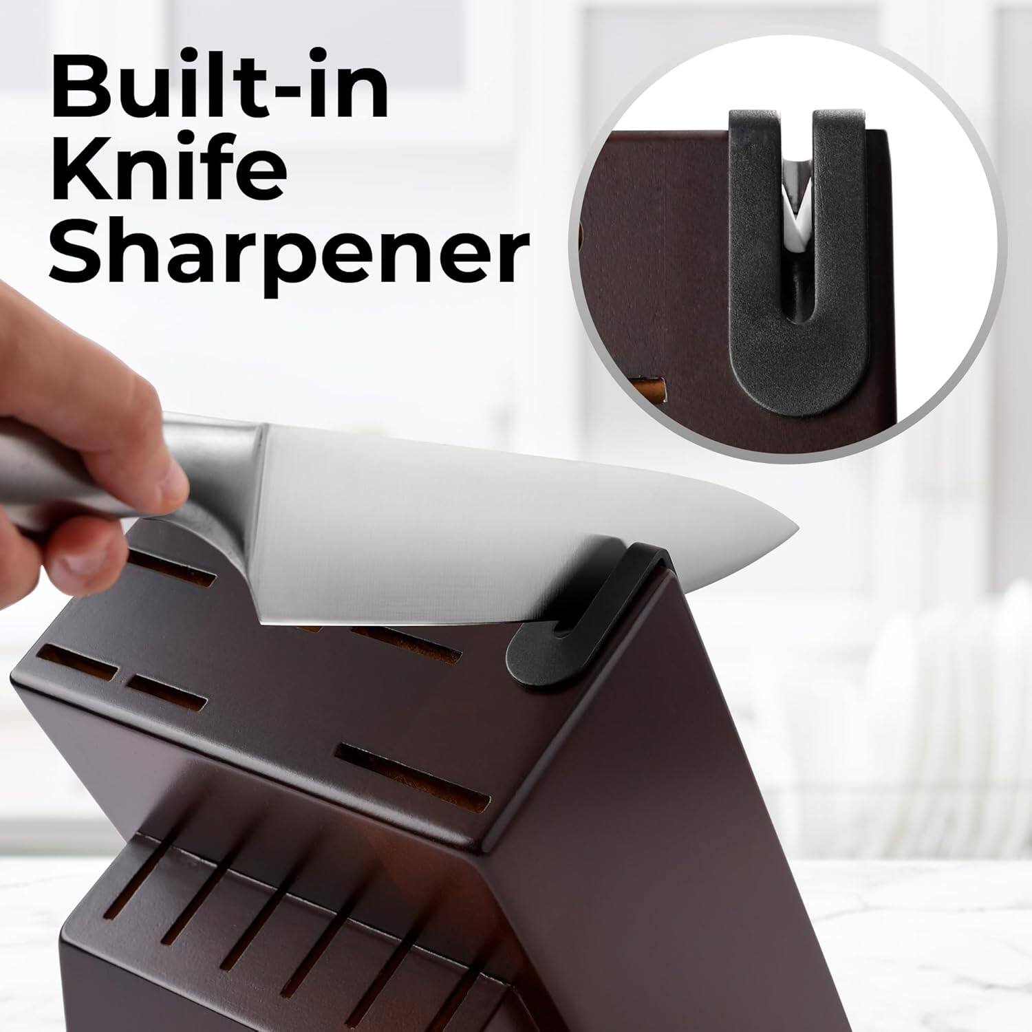 Built-in Knife Sharpener