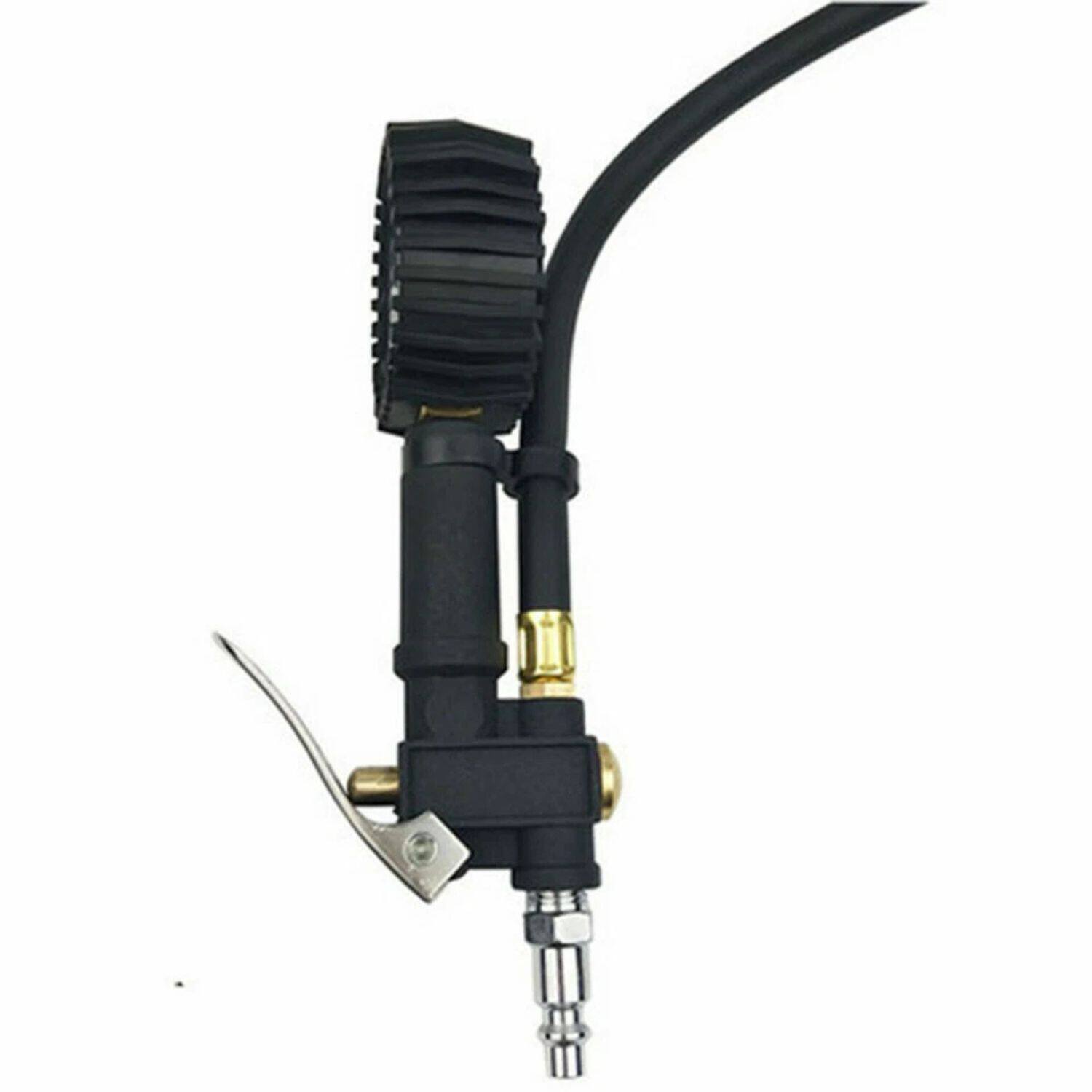 Alt View 3. Home Collection - 200PSI Digital Tire Pressure Gauge – Car, Motorbike, and Auto Air Tire Meter Tester with Backlit LCD Display.