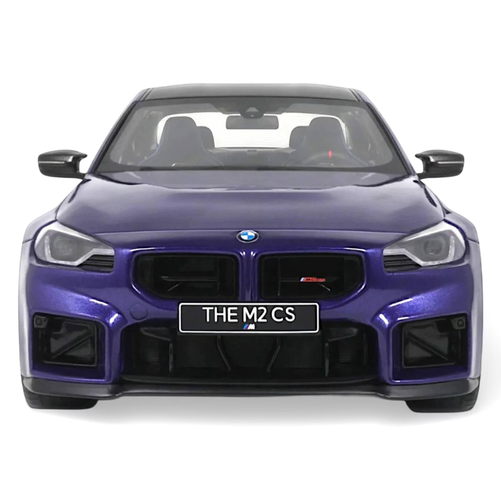 Alt View 5. GT Spirit - 2025 BMW M2 CS Blue Metallic with Black Top 1/18 Model Car by GT Spirit.