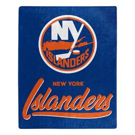 Northwest - New York Islanders 50" x 60" Signature Raschel Plush Throw Blanket - Multicolor