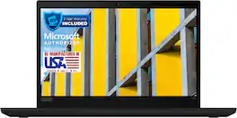 Lenovo - Refurbished Excellent - T490 14" Refurbished Laptop - Intel 8th Gen Core i5 with 16GB Memory - Intel UHD Graphics - 256GB SSD - Black