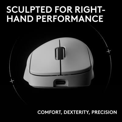 SUPERLIGHT 2 DEX ホワイト PRO X SUPERLIGHT 2 DEX Wireless Gaming Mouse | Logitech G