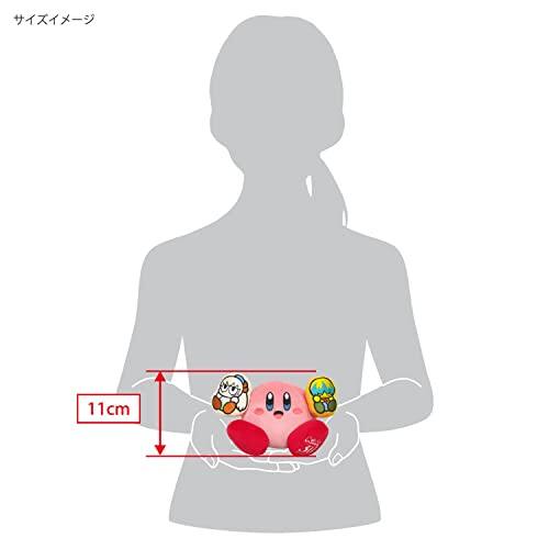 Alt View 5. Nintendo - Sanei Boeki Kirby 30th Plush Toy, Tiff And Tuff, Height 4.3 Inches (11 cm).