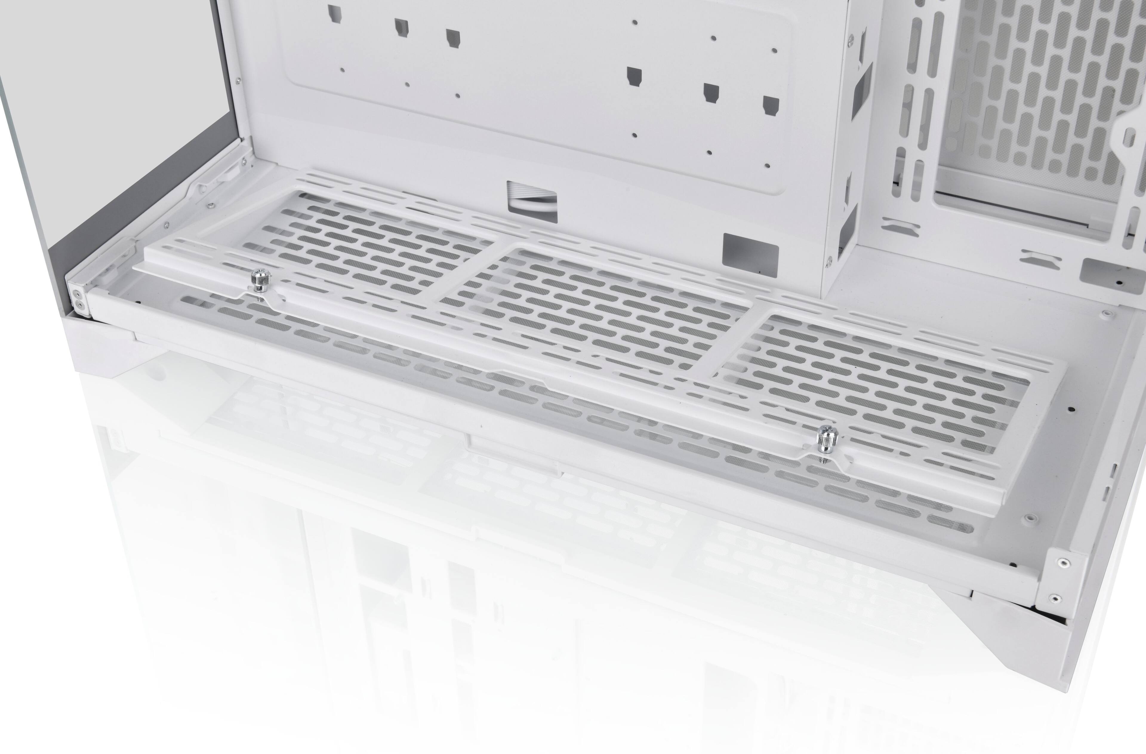 Alt View 28. Thermaltake - CTE E550 TG Mid Tower ATX PC Case - Snow.