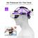 No Pressure On The Face
Distribute weight evenly over the head to reduce facial pressure.
Pressure is felt on the face, eyes, and other areas, leading to pain