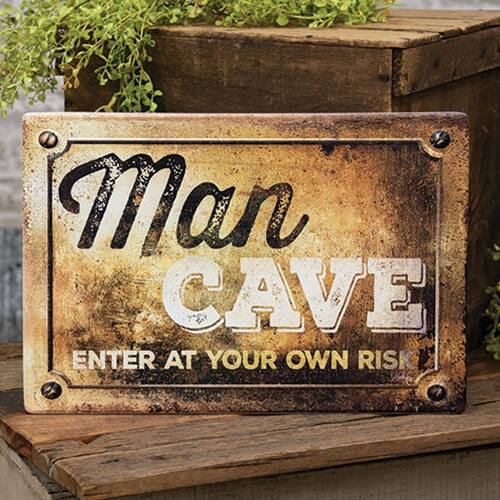 Man Cave  
Enter at your own risk