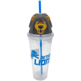 Pegasus - Detroit Lions Mascot Lid 24oz. Sipper Cup - Multicolor