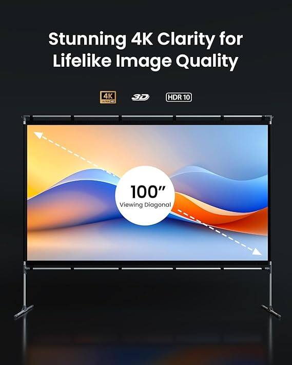 Stunning 4K Clarity for Lifelike Image Quality

4K ULTRA HD
3D
HDR 10

100" Viewing Diagonal