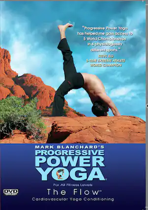 Front. Progressive Power Yoga: Flow - DVD.