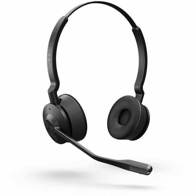 Front. Jabra - Jabra Engage 65 SE Headset - Mono - On-ear - Monaural - Black - Black.
