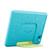 Angle. Amazon - Kid-Proof Case for 11th Gen Fire HD 10 Tablet, 2021 release - AQUAMARINE.