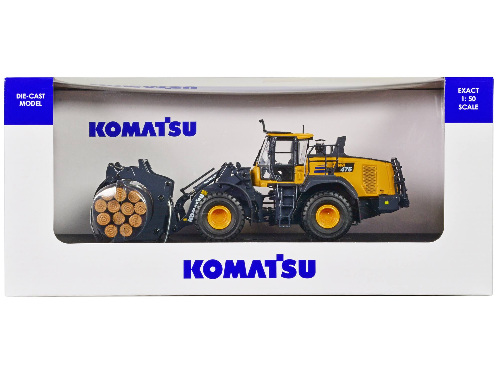 DIE-CAST MODEL KOMATSU  
EXACT 1:50 SCALE  
Test tinkarge cn KOMATSU  
WA 475